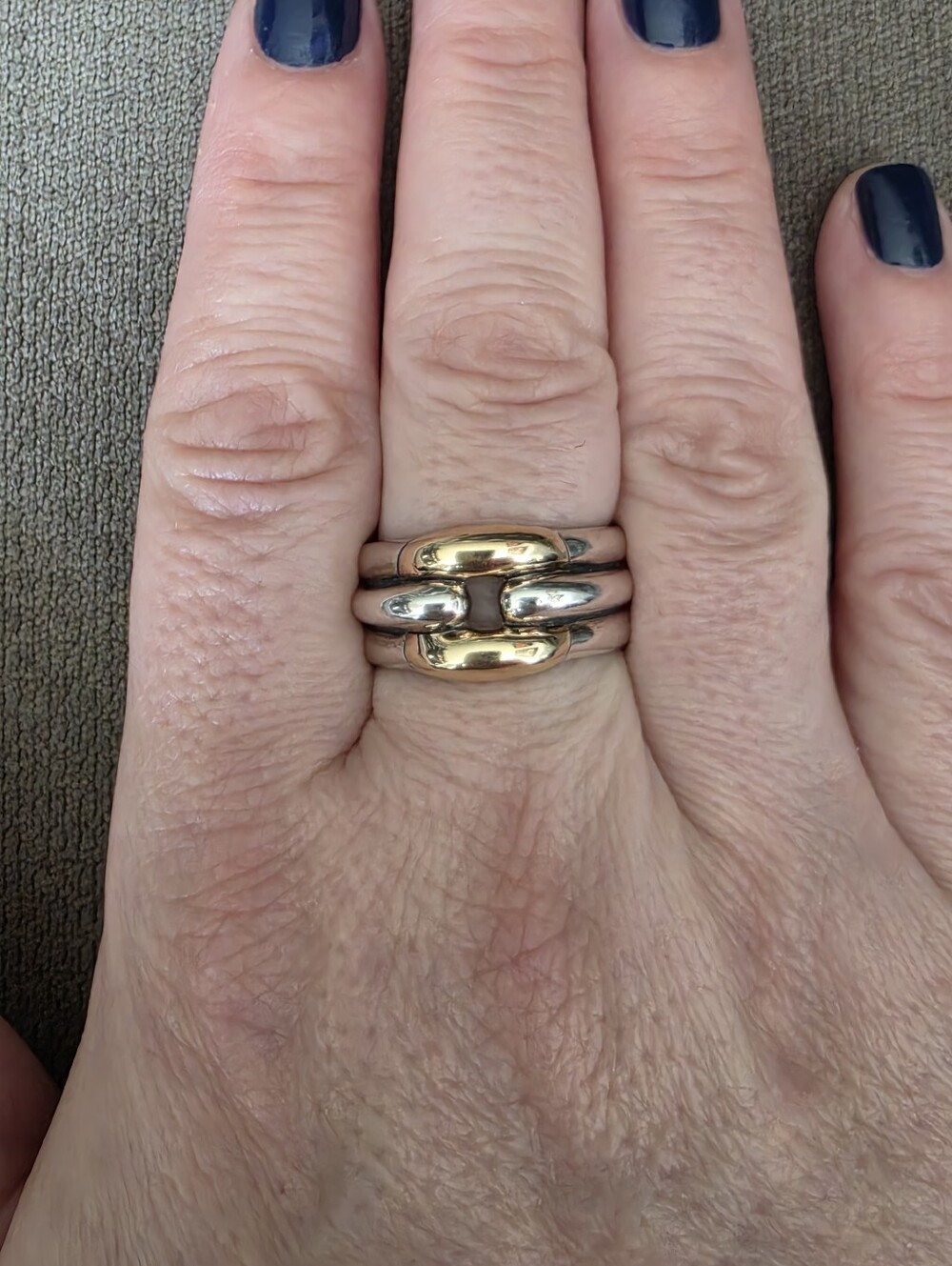 David Yurman Thoroughbred Ring Size 7